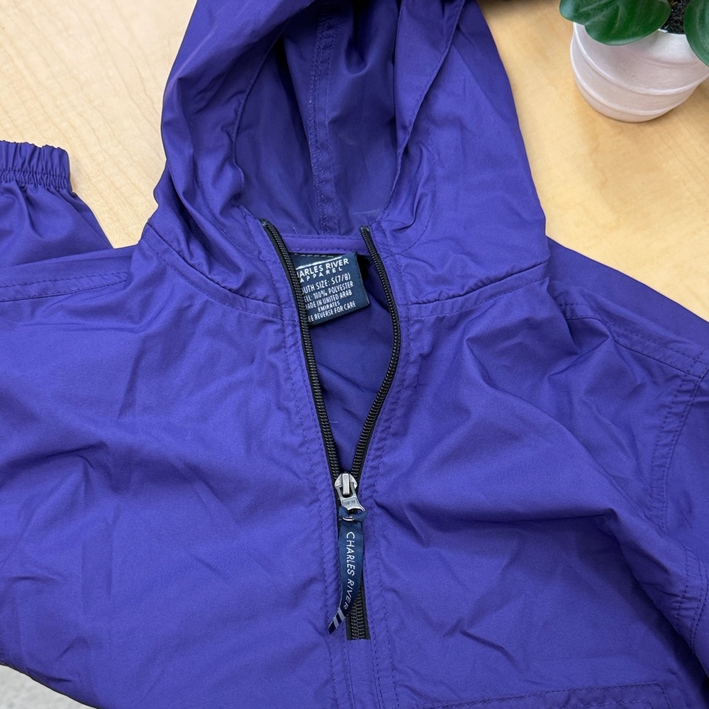 Charles River Apparel Youth Purple Jacket